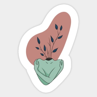 PLANTING TREES Sticker